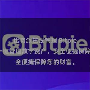 比特派在线管理 Bitpie官方版，一键管理数字资产，安全便捷保障您的财富。