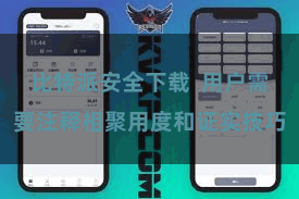 比特派安全下载  用户需要注释相聚用度和证实技巧