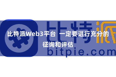 比特派Web3平台  一定要进行充分的征询和评估