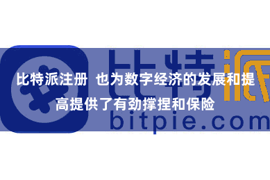 比特派注册  也为数字经济的发展和提高提供了有劲撑捏和保险