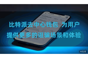 比特派去中心钱包  为用户提供更多的诳骗场景和体验